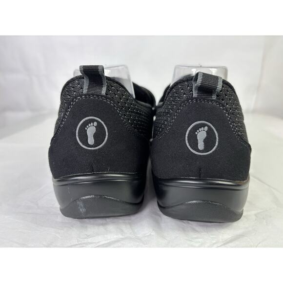 Orthofeet Quincy 821 Womens Size 11.5 D Wide Black Slip On Orthopedic Shoes - Picture 6 of 12